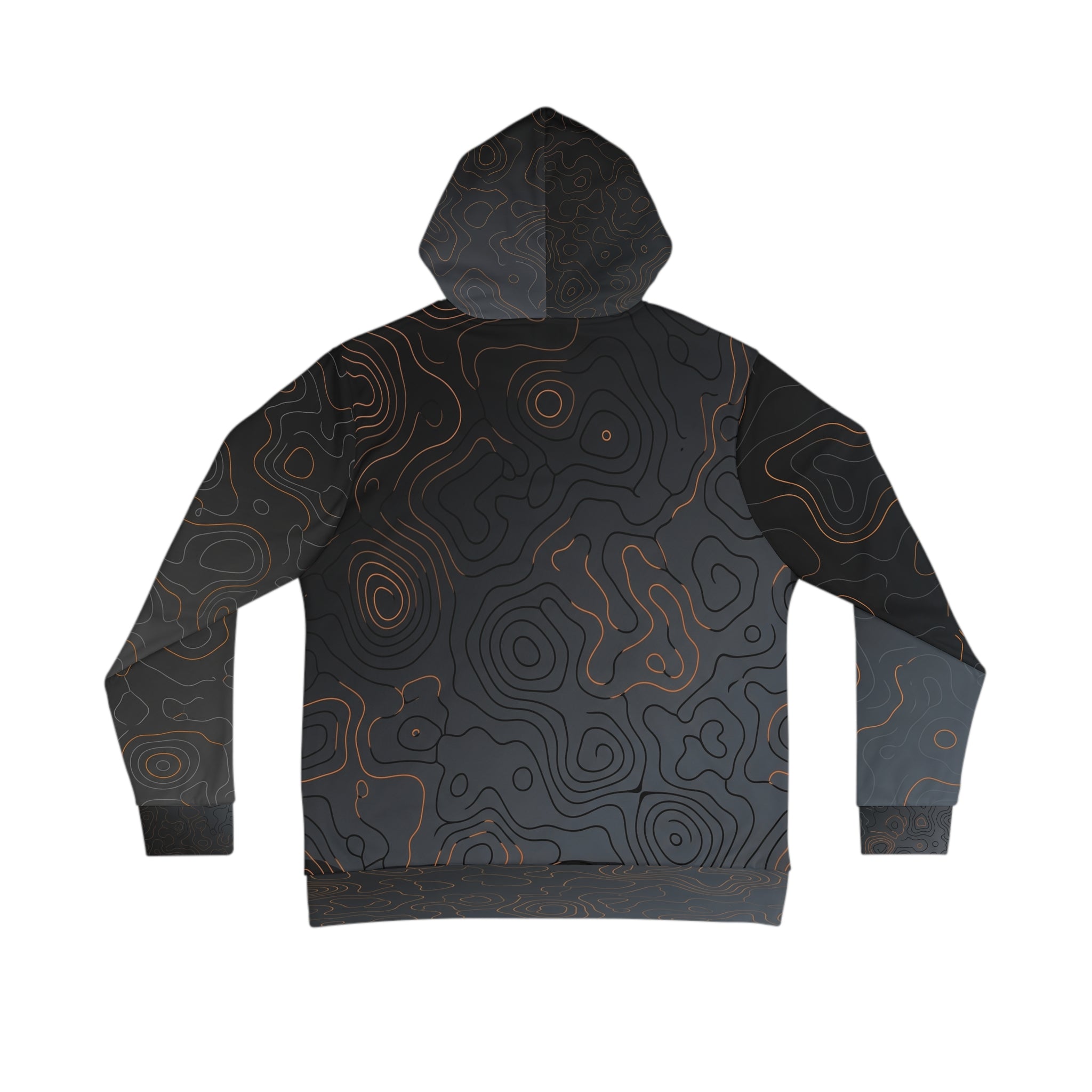 Dreamscape Cartographer Hoodie — Vintage Map Topography Unisex Hoodie