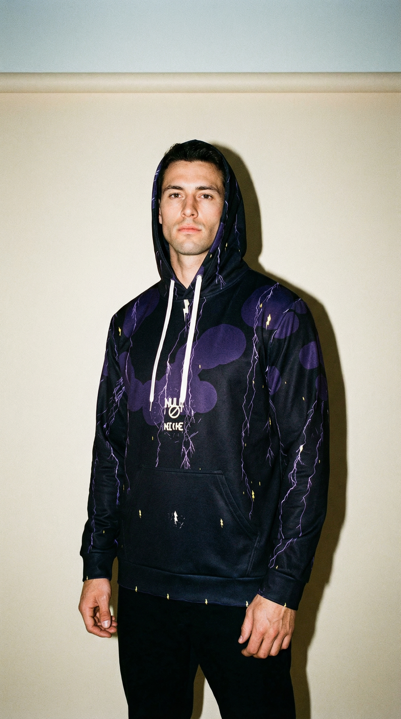 Stormweaver Hoodie — Purple Lightning Storm Celestial Unisex Hoodie